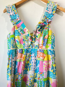 Lilly Pulitzer Pastels Baby Doll Maxi Dress