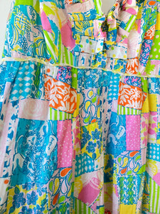 Lilly Pulitzer Pastels Baby Doll Maxi Dress