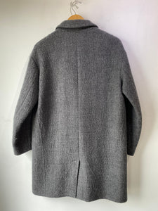 Pomandere Grey Wool Coat