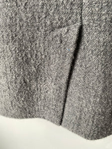 Pomandere Grey Wool Coat