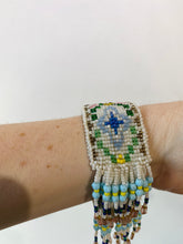 Vintage Multi-Color Beaded Bracelet