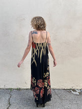 Chloe Anniversary Edition Black Floral Maxi Dress