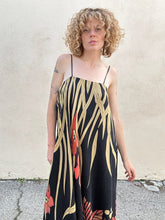 Chloe Anniversary Edition Black Floral Maxi Dress