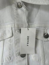 Frame White Denim Jacket