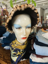 Vintage Vera Pelliccia Barney’s NY Cheetah Hat