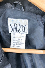 Vintage Star Cody Black Leather Moto Jacket