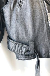 Vintage Star Cody Black Leather Moto Jacket