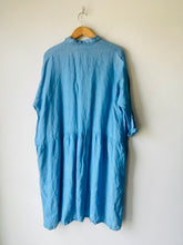 Ichi Antiquities Light Blue Linen Dress