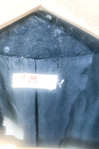 Vintage PM Victorian Tuxedo Jacket w Sequins