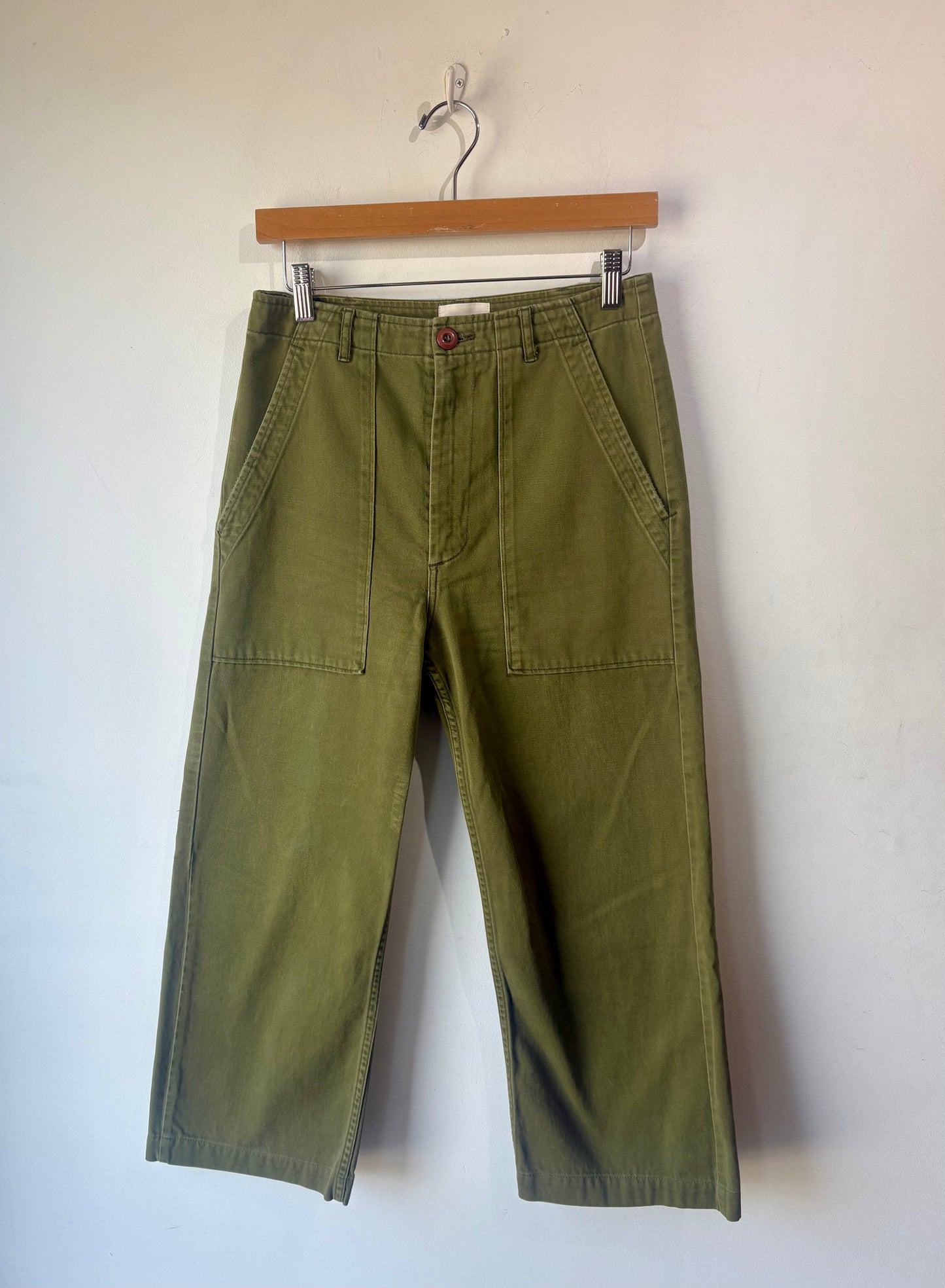 Doen Green Army Pants - The Curatorial Dept.