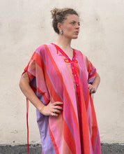 Josefa for Neiman Marcus Pink and Orange Caftan