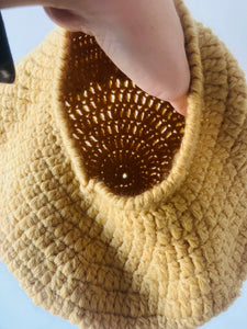 Missoni Yellow Knit Beret