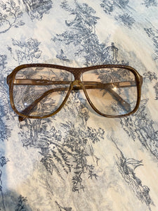 Vintage 1970s Tura Brown Glasses