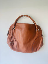 Salvatore Ferragamo Large Brown Leather Hand Bag