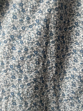 Doen Blue Floral Liberty Puff Sleeve Mini Dress
