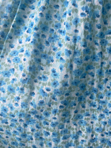 Doen Light Blue Ashlynn Floral Maxi Dress
