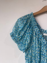 Doen Light Blue Ashlynn Floral Maxi Dress