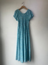 Doen Light Blue Ashlynn Floral Maxi Dress