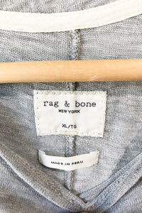 Rag & Bone Grey Slub Tshirt