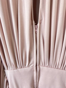 Vintage Jack Hartley Blush Pink Batwing Gown