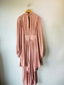Vintage Jack Hartley Blush Pink Batwing Gown