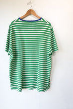 Ralph Lauren Green White Stripe Tshirt