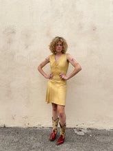 Vintage Buckskin Leather Dress