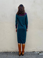 Esprit Plain Jane Green Fair Isle Sweater Dress