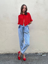 Vintage Cap Ferrat Acid Wash Jeans