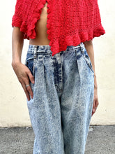 Vintage Cap Ferrat Acid Wash Jeans