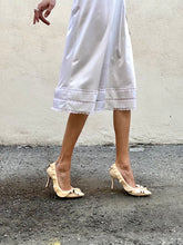 Jun Takahashi Undercover Cream Ruffled Ruche Heels