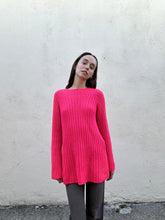 Dosa Hot Pink Alpaca Sweater