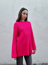 Dosa Hot Pink Alpaca Sweater