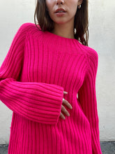 Dosa Hot Pink Alpaca Sweater