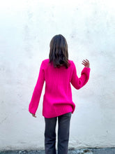 Dosa Hot Pink Alpaca Sweater