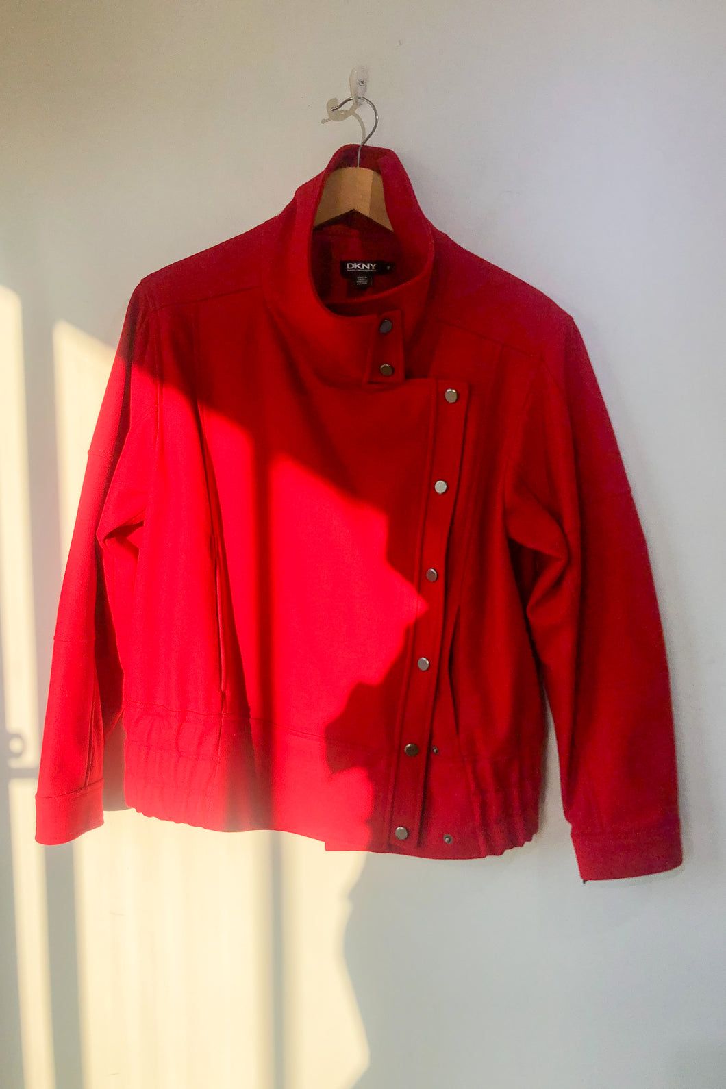 DKNY Red Wool Jacket