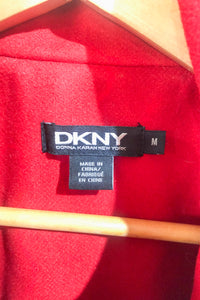 DKNY Red Wool Jacket