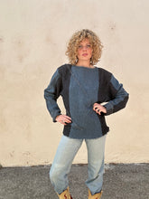 Vintage Issey Miyake Blue Batwing Sweater