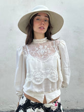Glances Lace and Ruffles Top