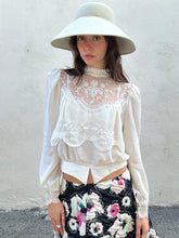 Glances Lace and Ruffles Top
