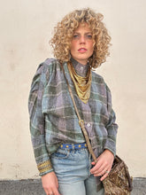 Vintage Issey Miyake Grey Plaid Shirt