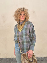 Vintage Issey Miyake Grey Plaid Shirt