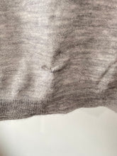 Isabel Marant Grey Cashmere Short Sleeve Sweater