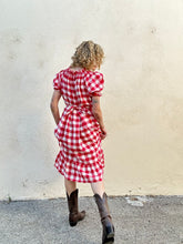 Doen & Heather Taylor Red Gingham Dress