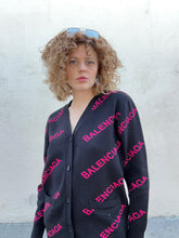 Balenciaga Logo Cardigan