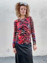 Balenciaga Multicolor Animal Print Sweater