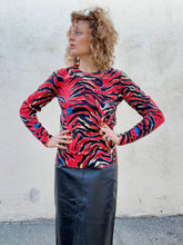 Balenciaga Multicolor Animal Print Sweater