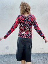 Balenciaga Multicolor Animal Print Sweater