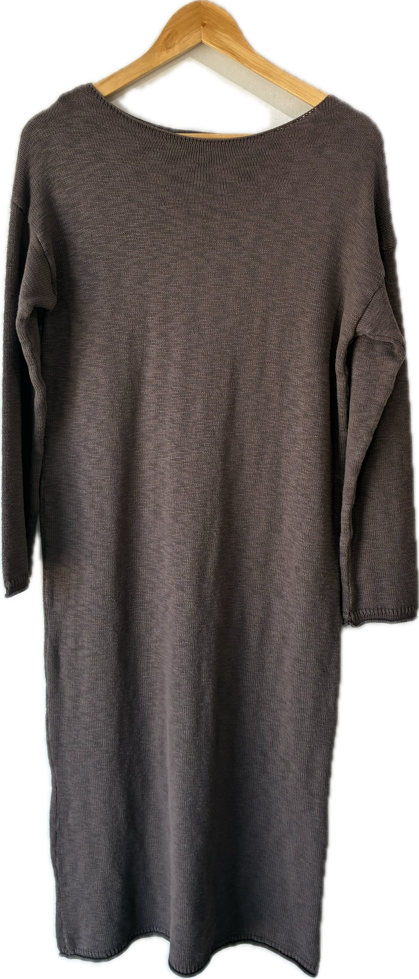 It Is Well Grey Maxi Sweater Dress - The Curatorial Dept.