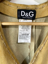 Dolce & Gabbana Tan Suede Vest